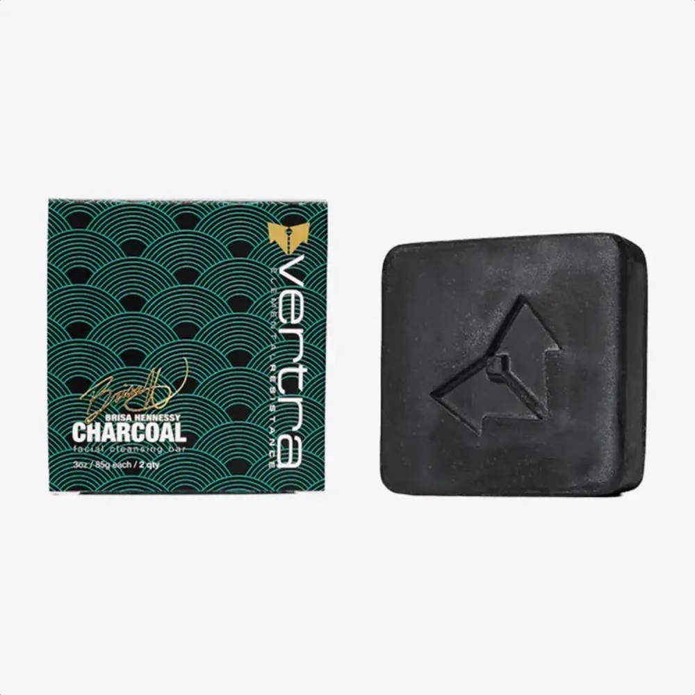 Vertra Charcoal Cleansing Bar x Brisa Hennessy two Bar